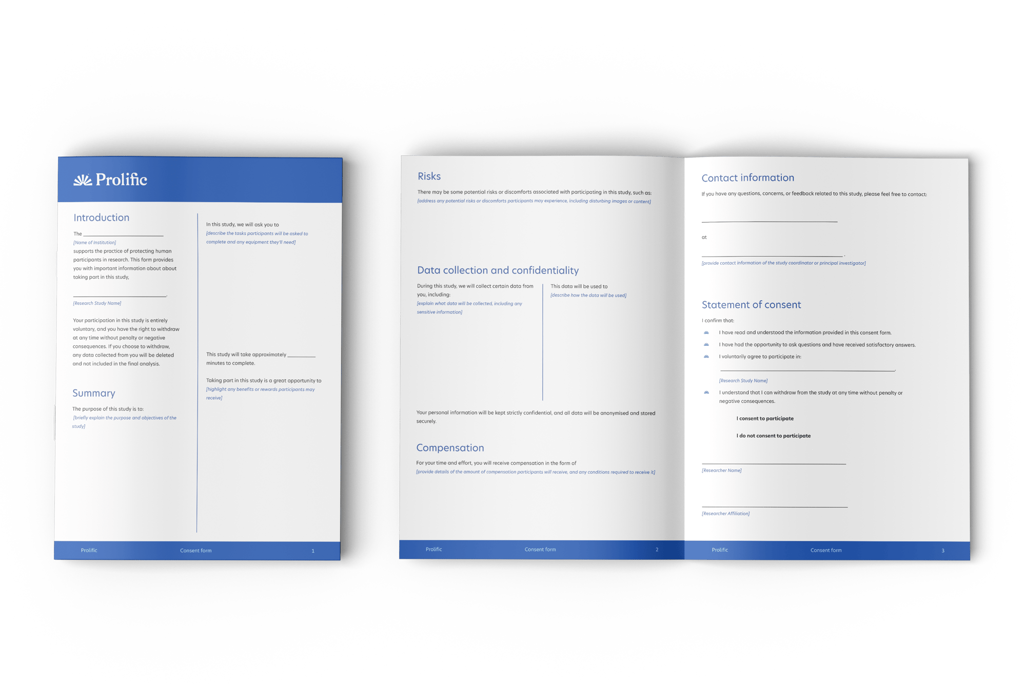 Consent Form Template Consent Form Template